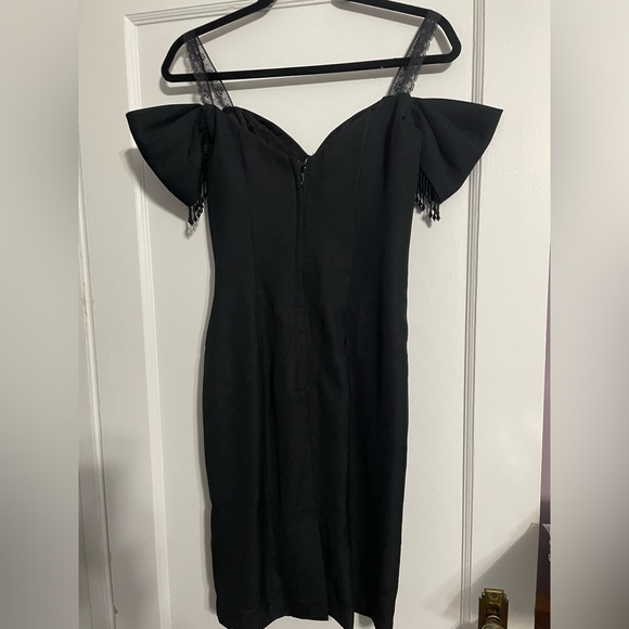 Vintage LoriAnn 80”s Little Black Dress - Picture 1 of 5